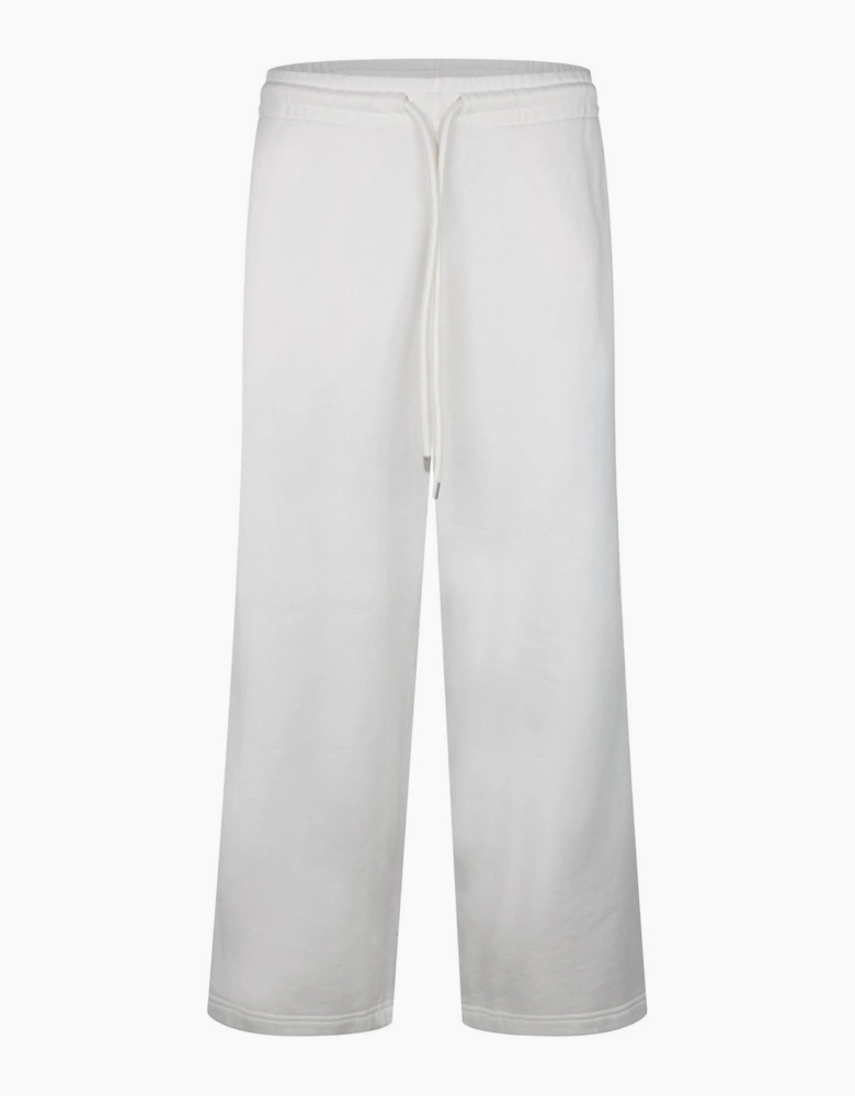 Adults Wide Leg Sweatpant Open Hem Fleece Jogging Bottoms