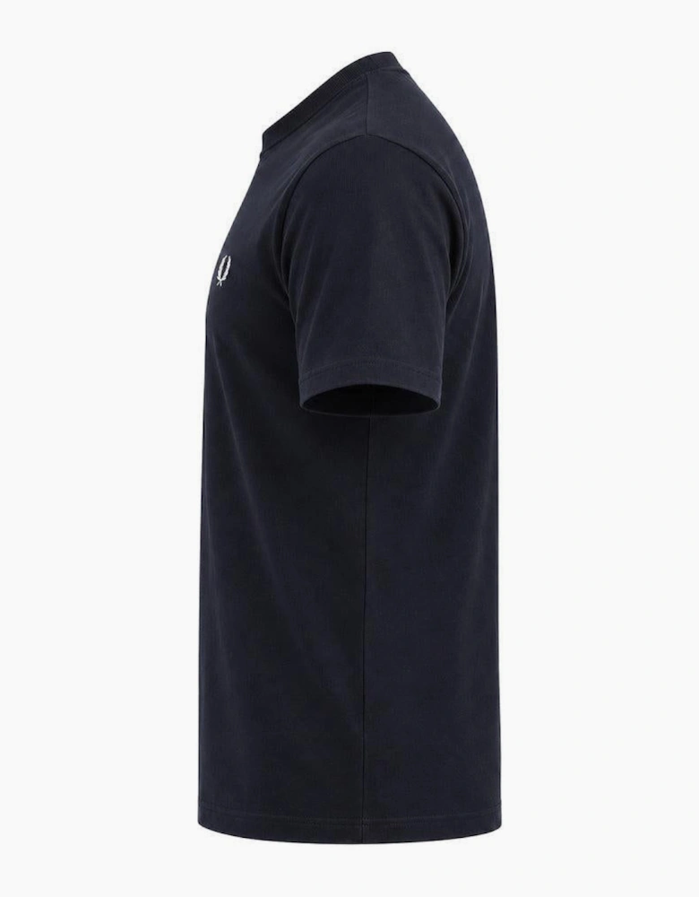 Fred Perry Crew Neck T-Shirt Navy
