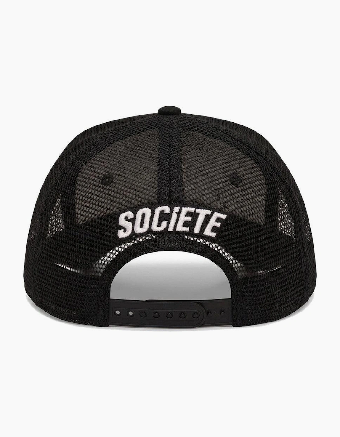 Societe Noir Script Mesh Trucker Cap Black/Red