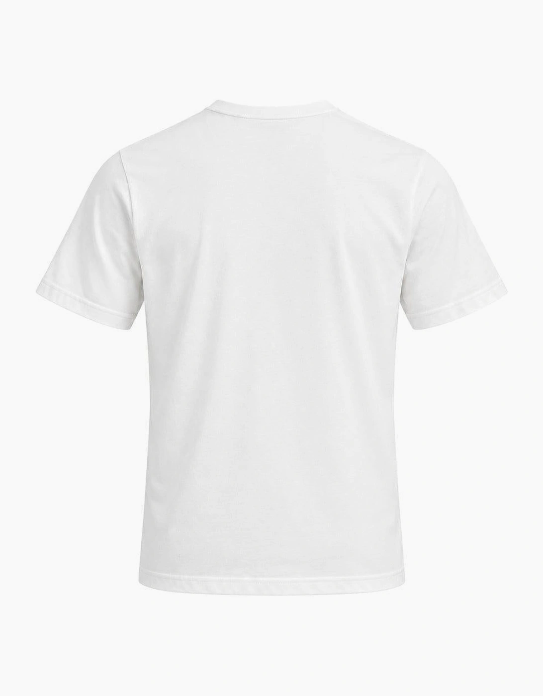 Fred Perry Crew Neck T-Shirt Snow White