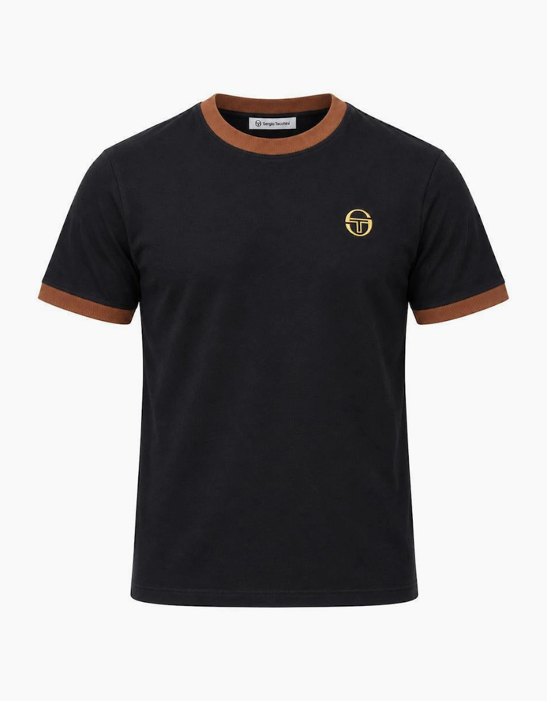 Sergio Tacchini Nera T-Shirt Black/Potting Soil