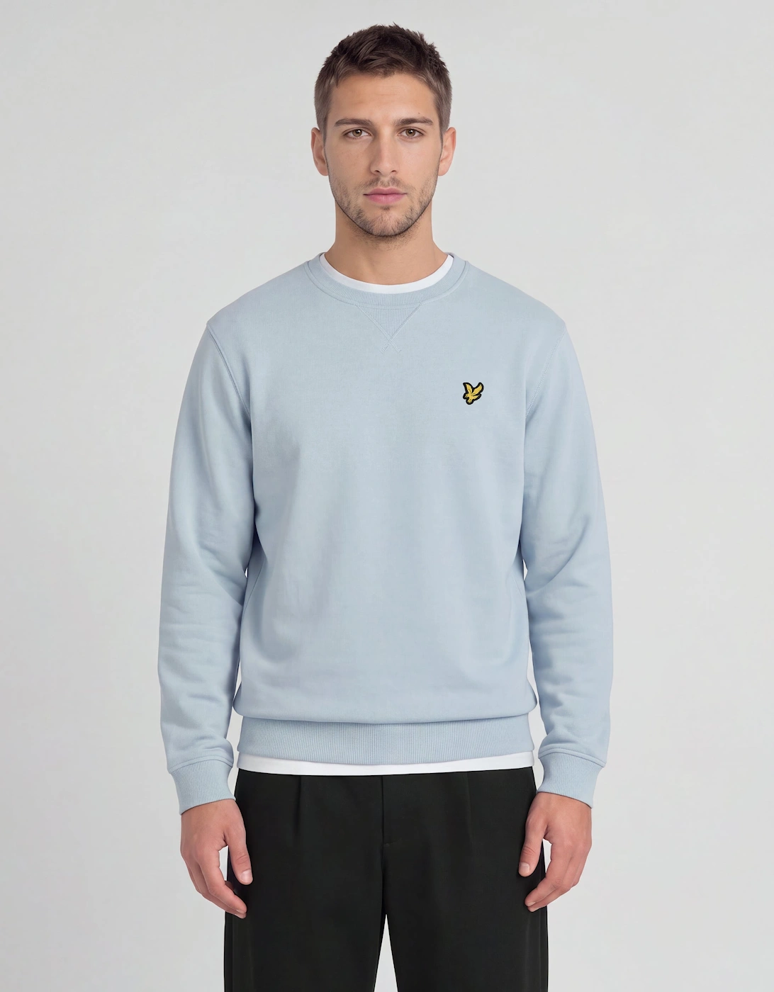 Cotton Crew Neck Sweatshirt