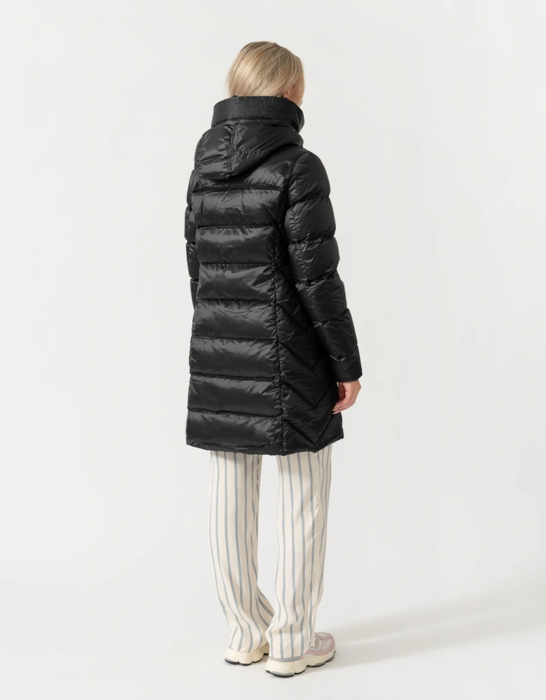 Parajumpers Marion Womens Down Jacket with Hood - Black 541