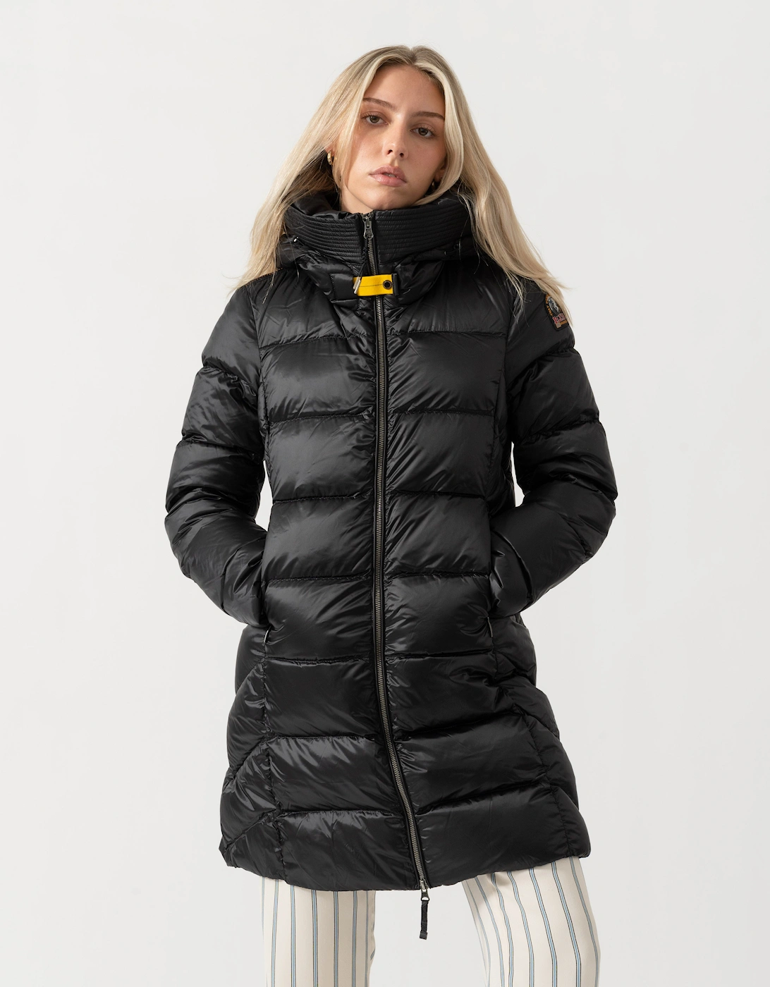 Parajumpers Marion Womens Down Jacket with Hood - Black 541