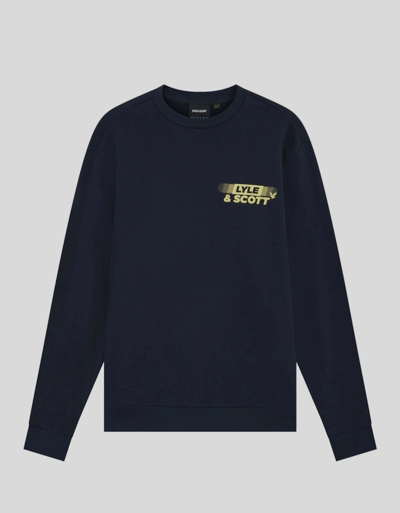 Logo Back Graphic Sweatshirt