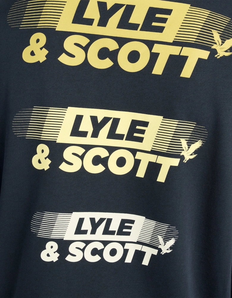 Logo Back Graphic Sweatshirt