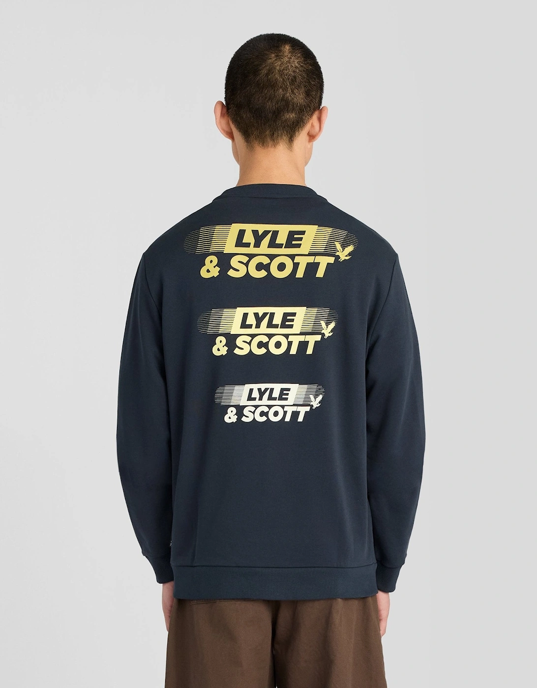 Logo Back Graphic Sweatshirt