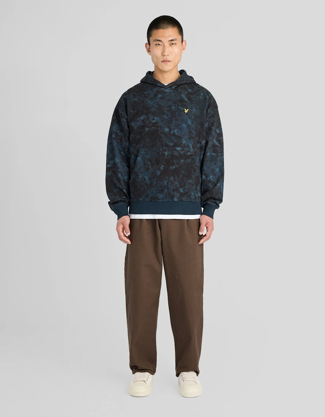Digital Animal Print Hoodie