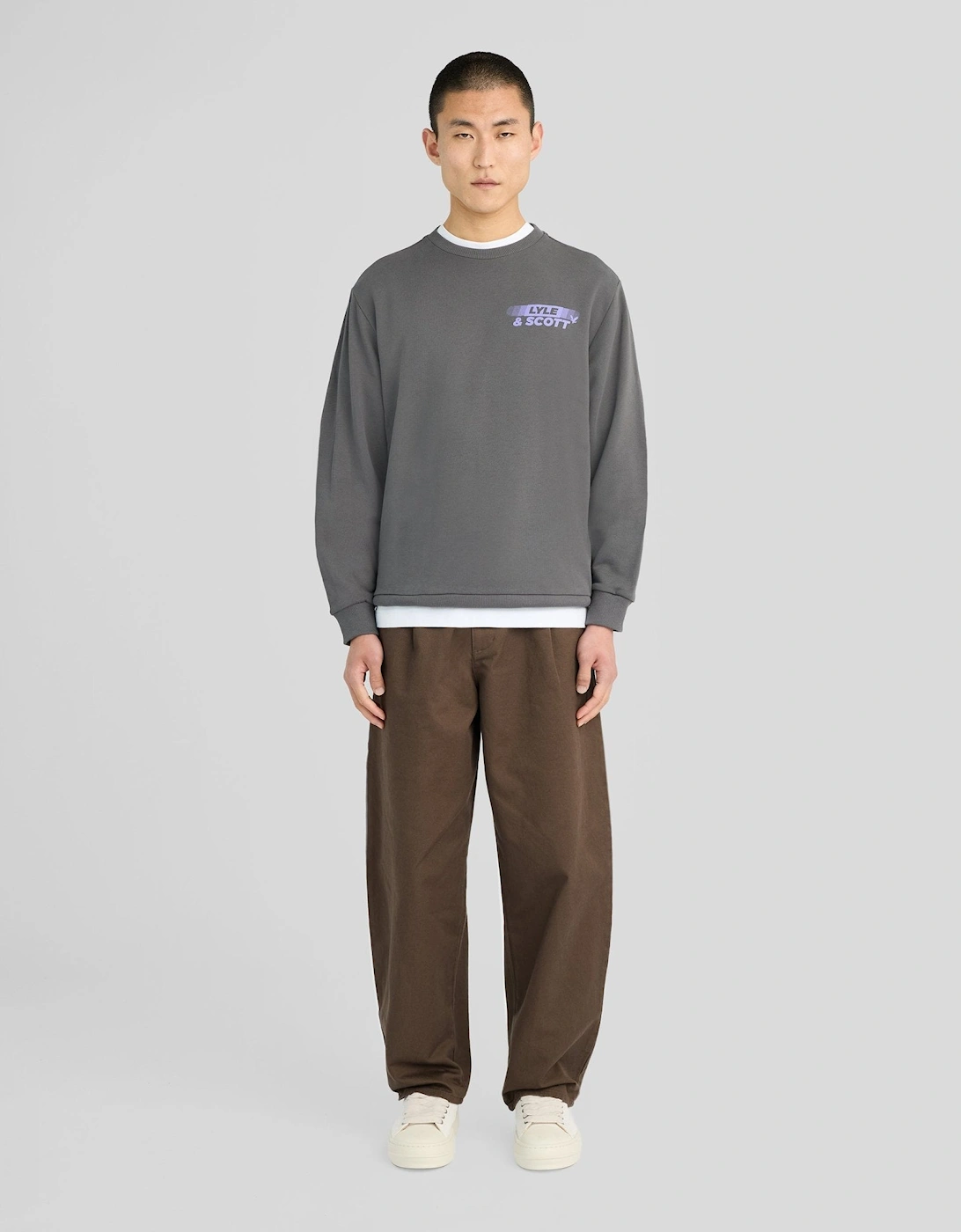 Logo Back Graphic Sweatshirt