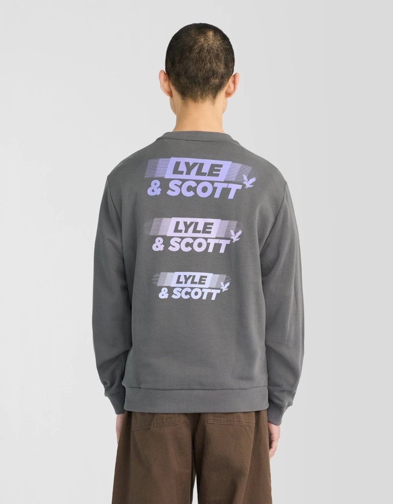 Logo Back Graphic Sweatshirt
