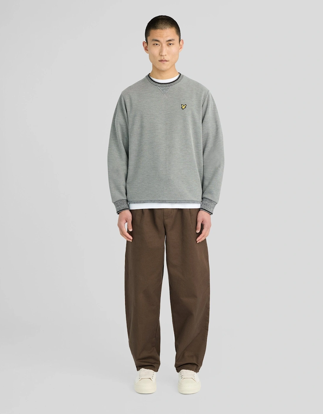 Static Marl Crew Neck Sweatshirt