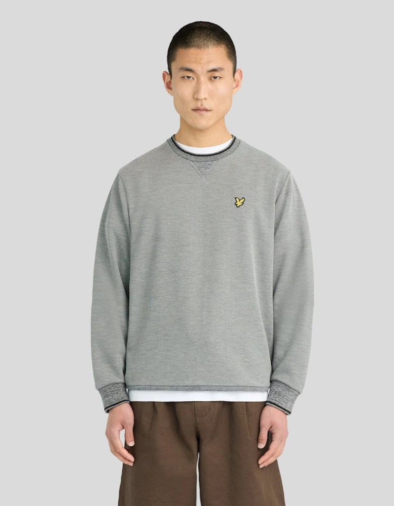 Static Marl Crew Neck Sweatshirt