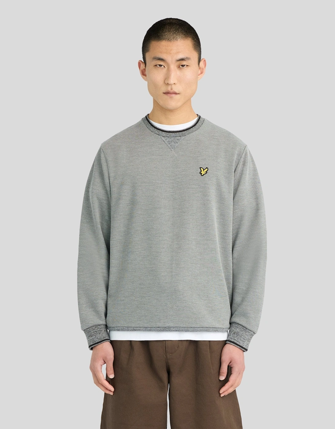Static Marl Crew Neck Sweatshirt