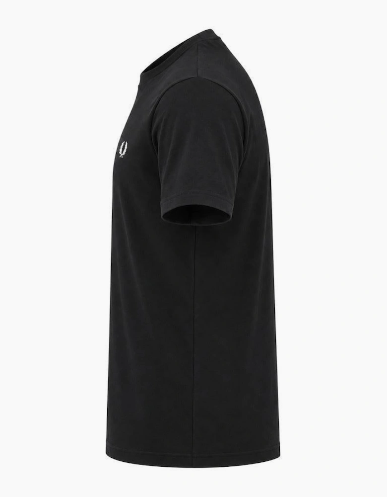 Fred Perry Crew Neck T-Shirt Black