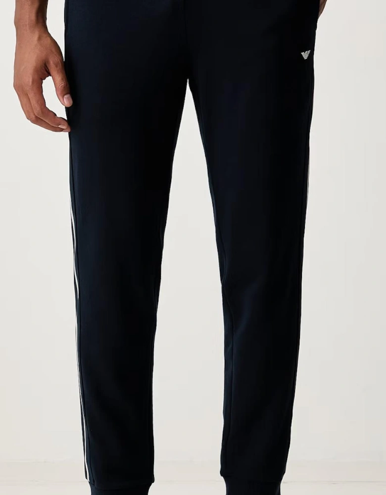 Zip Hooded Navy Cotton Tape Tracksuit