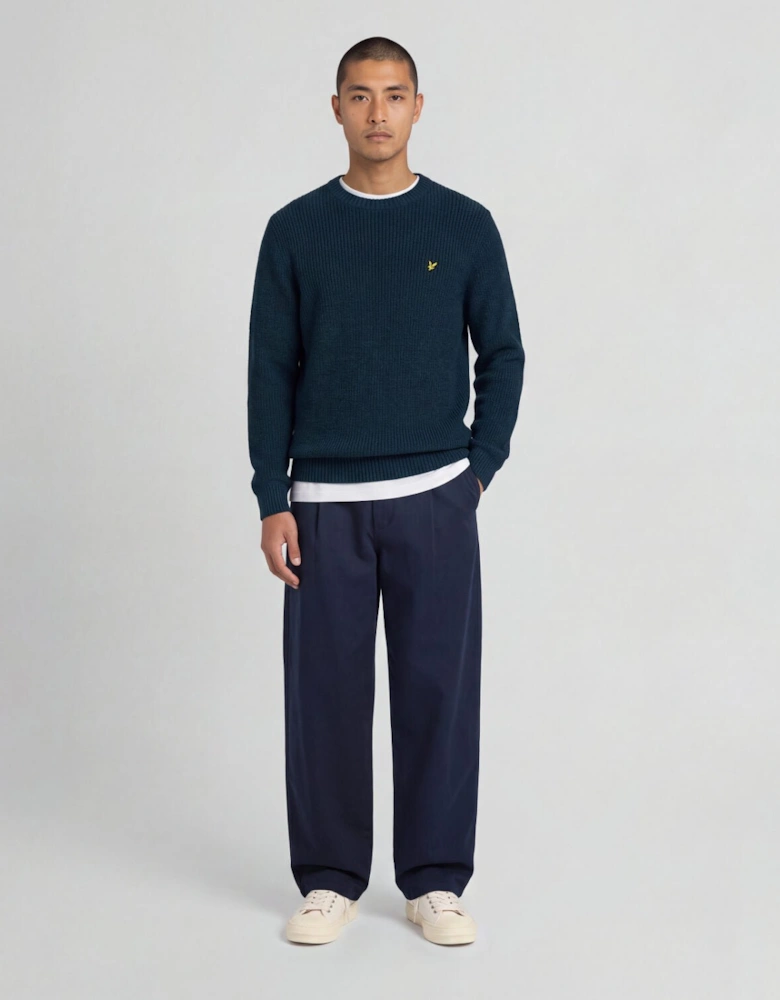 Static Marl Crew Neck Jumper