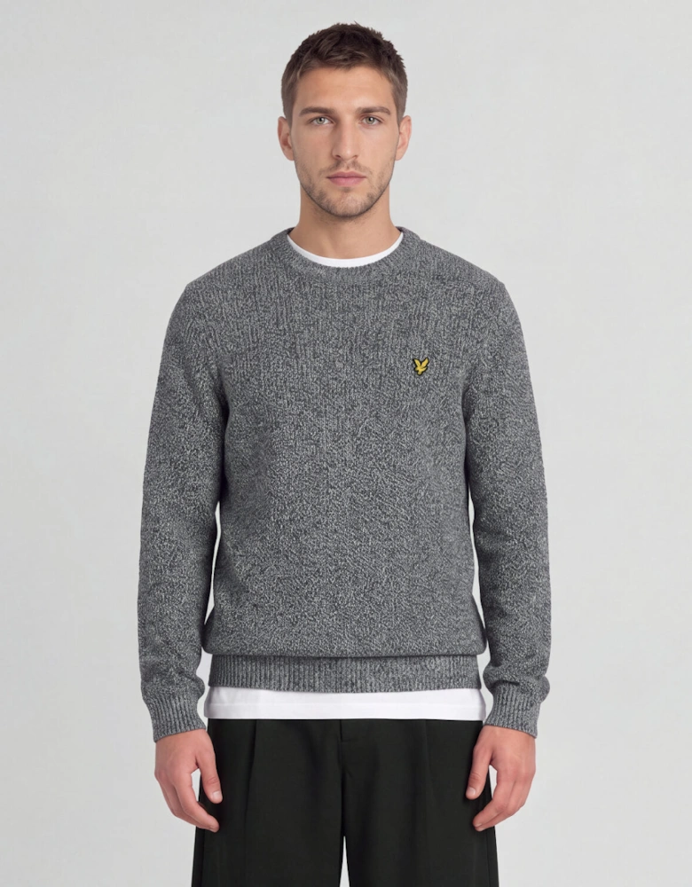 Static Marl Crew Neck Jumper