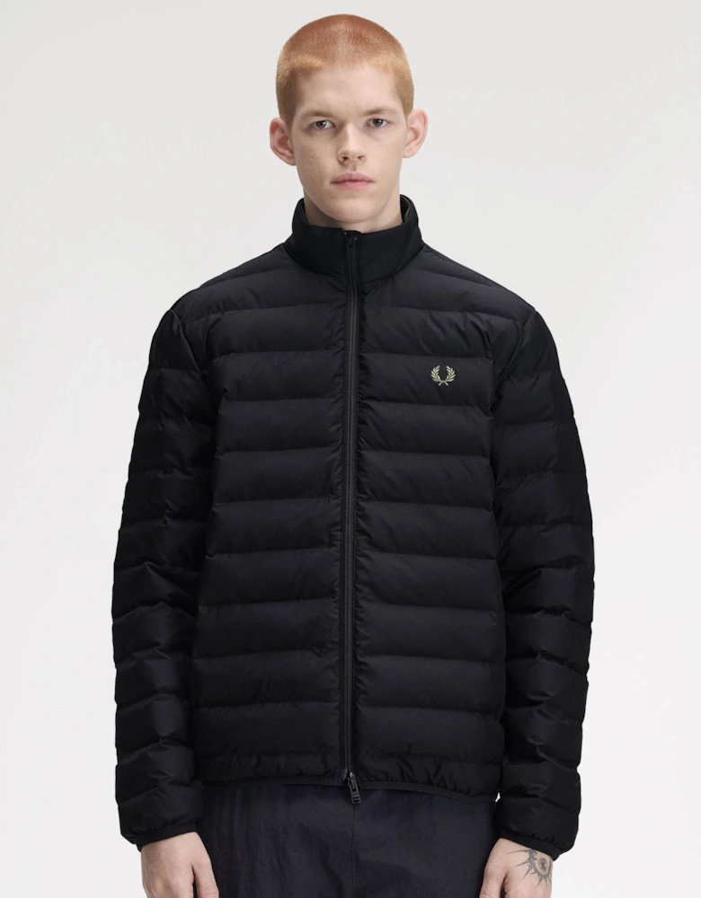 Fred Perry Mens Insulated Jacket - Black 184