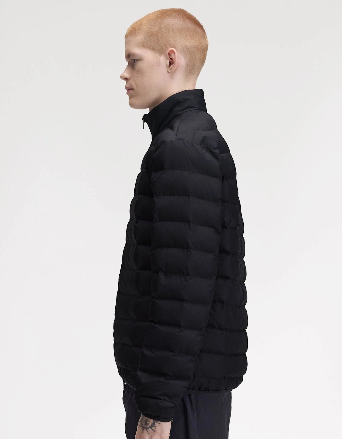 Fred Perry Mens Insulated Jacket - Black 184
