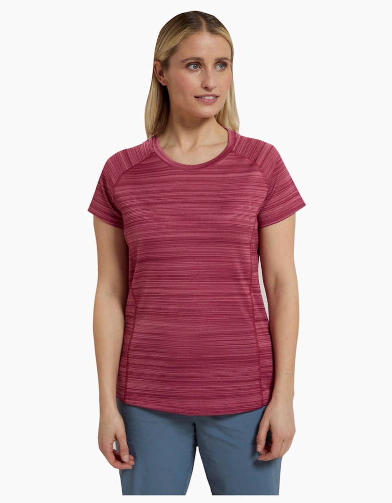 Mountain Warehouse Womens/Ladies Endurance Striped T-Shirt