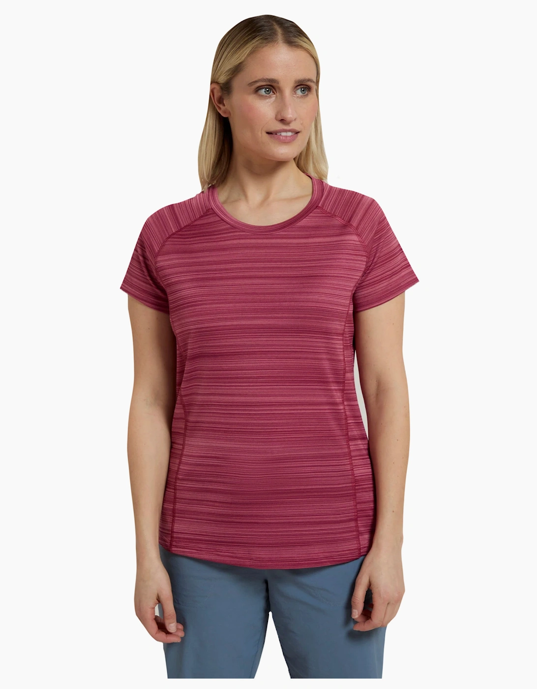 Mountain Warehouse Womens/Ladies Endurance Striped T-Shirt