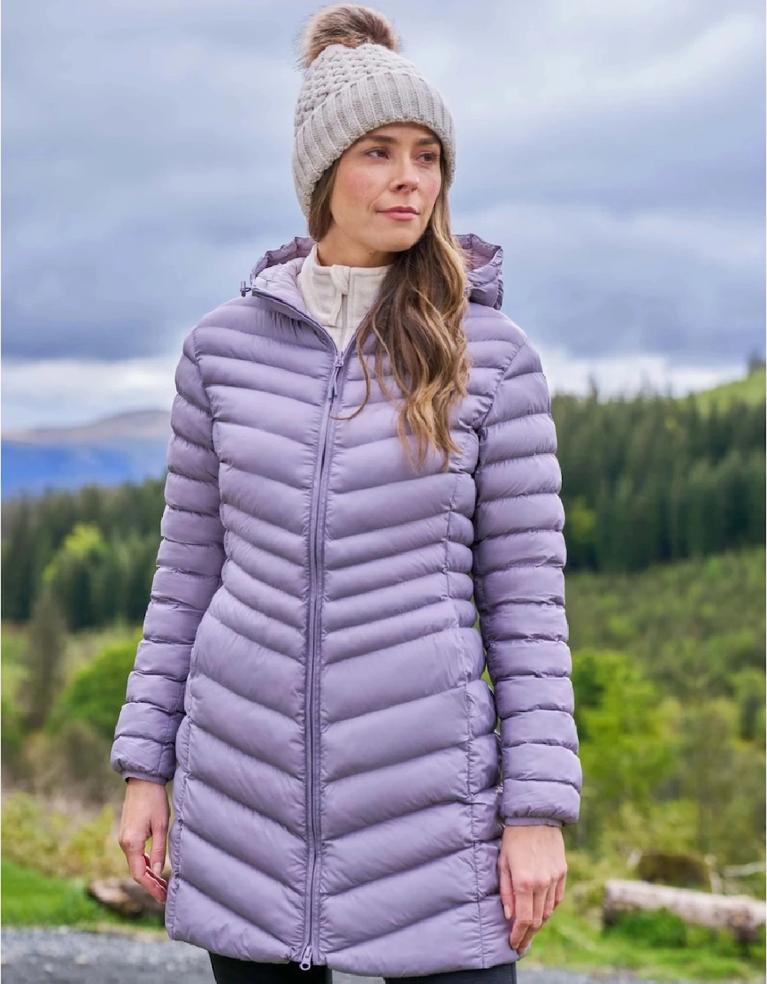 Mountain Warehouse Womens/Ladies Florence Long Padded Jacket