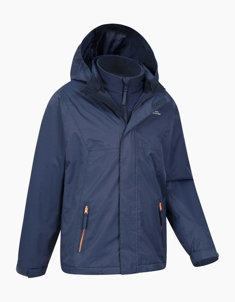 Mountain Warehouse Childrens/Kids Bracken Extreme 3 In 1 Waterproof Jacket