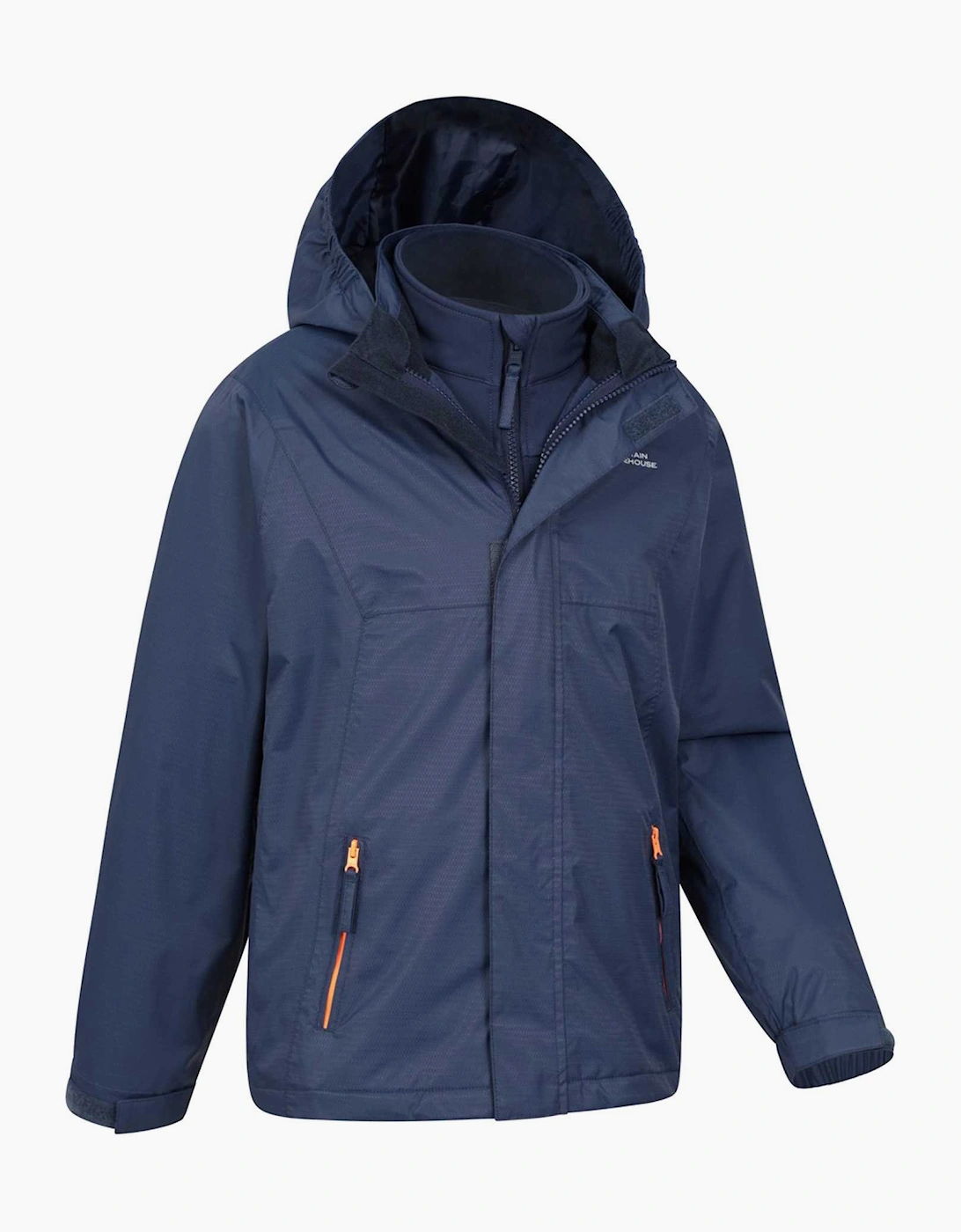 Mountain Warehouse Childrens/Kids Bracken Extreme 3 In 1 Waterproof Jacket