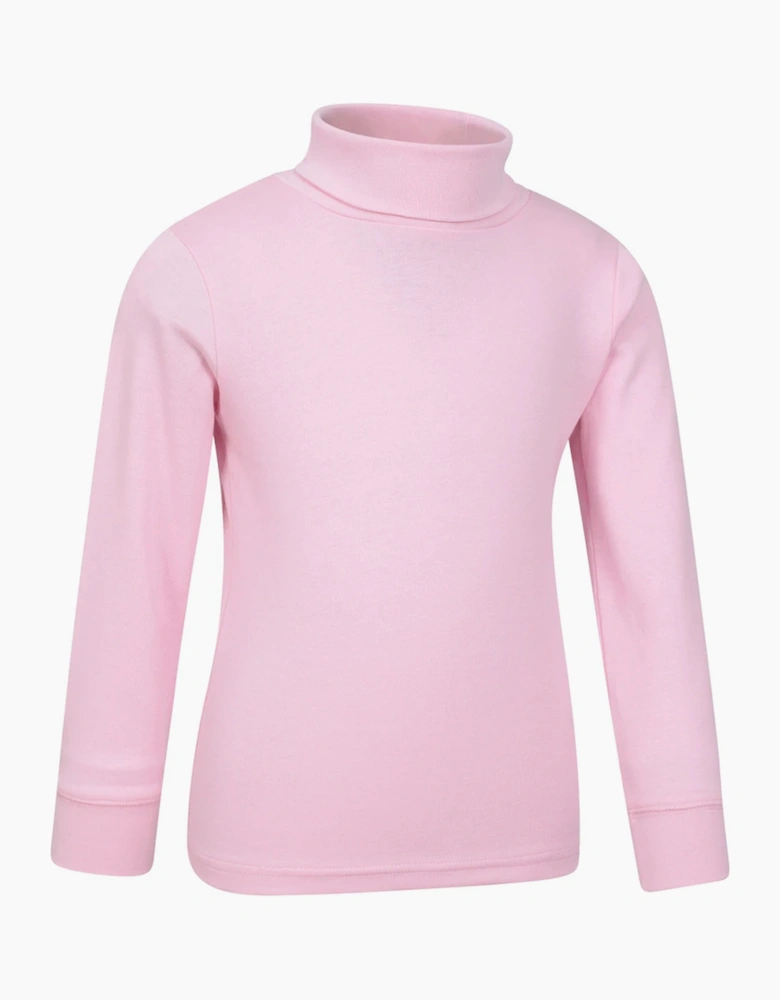 Mountain Warehouse Childrens/Kids Meribel Cotton Roll Neck Top