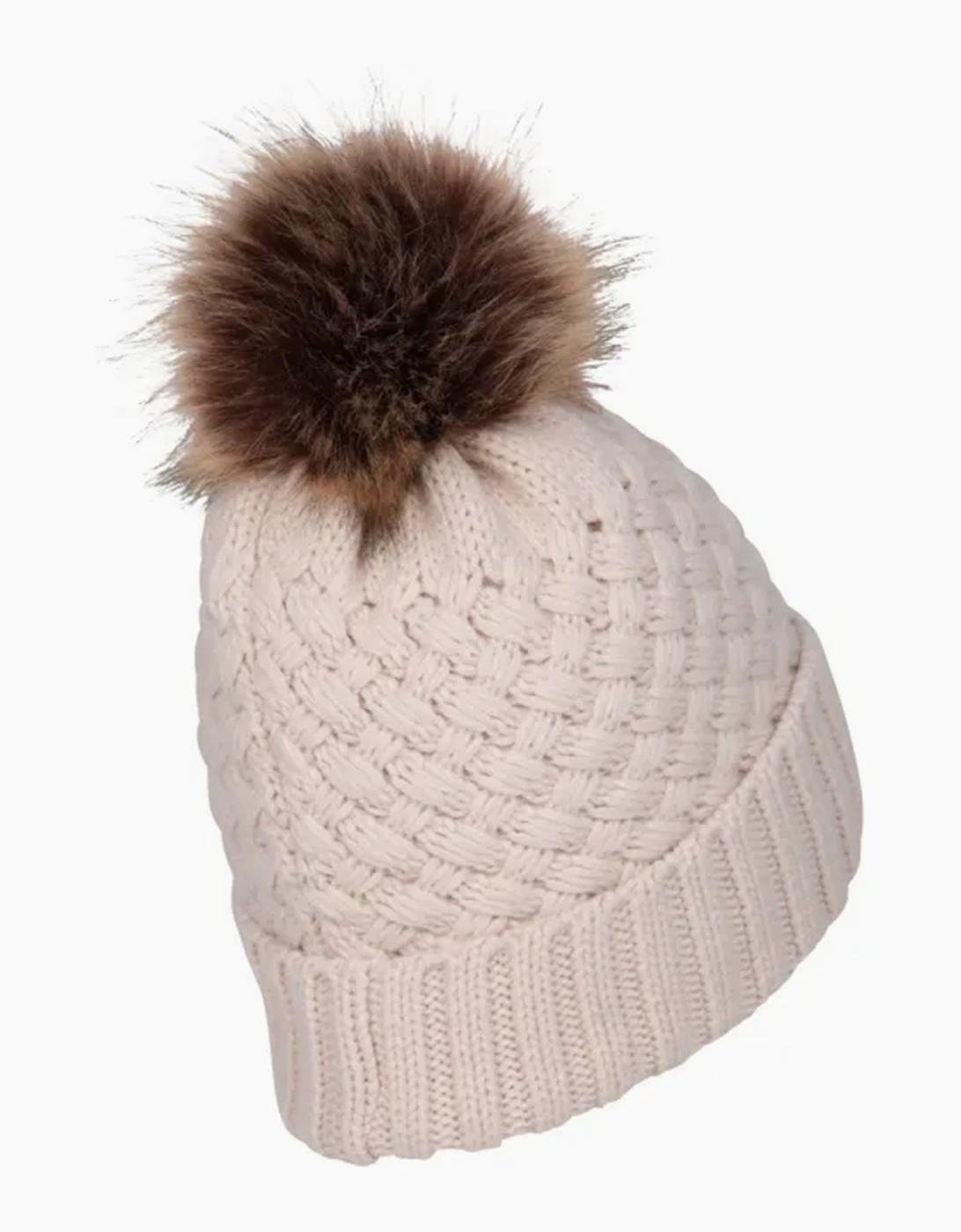 Mountain Warehouse Womens/Ladies Lisbon Pom Pom Borg Lined Beanie