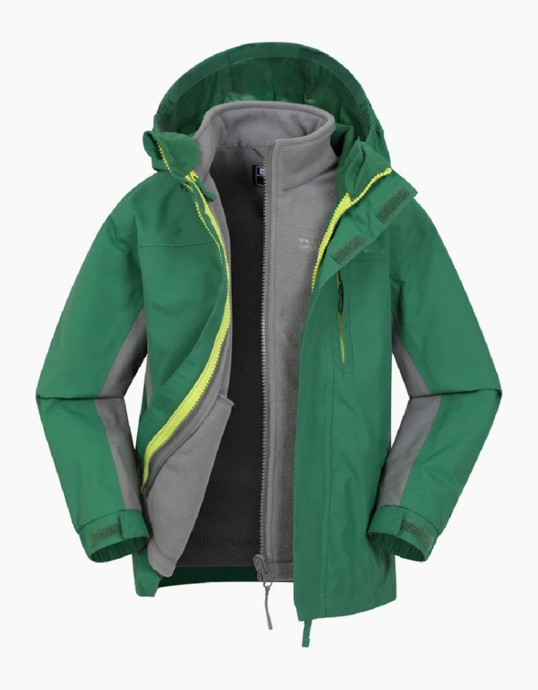 Mountain Warehouse Childrens/Kids Cannonball 3 in 1 Waterproof Jacket