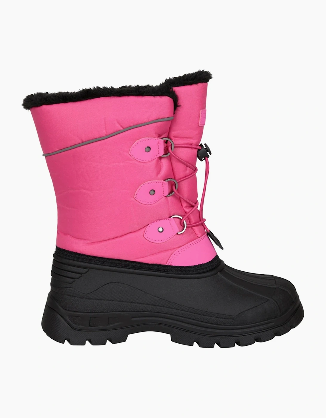 Mountain Warehouse Pink Kids Whistler Adaptive Snow Boots - 11 Uk Child - Image 2