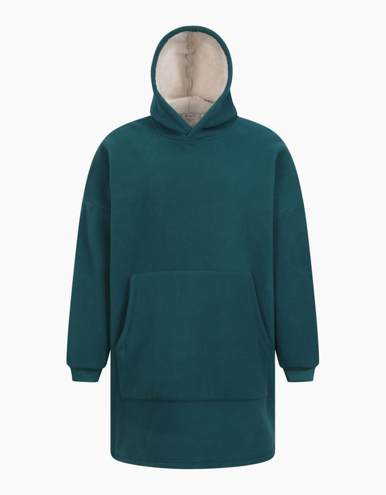 Mountain Warehouse Mens Snug Borg Hoodie Blanket