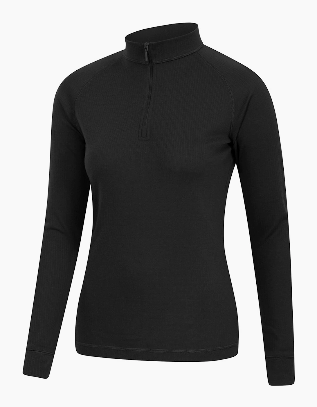 Mountain Warehouse Womens/Ladies Talus Zip Neck Long-Sleeved Thermal Top