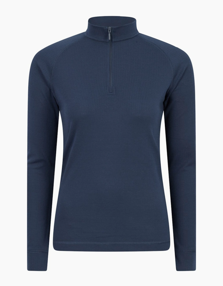 Mountain Warehouse Womens/Ladies Talus Zip Neck Long-Sleeved Thermal Top