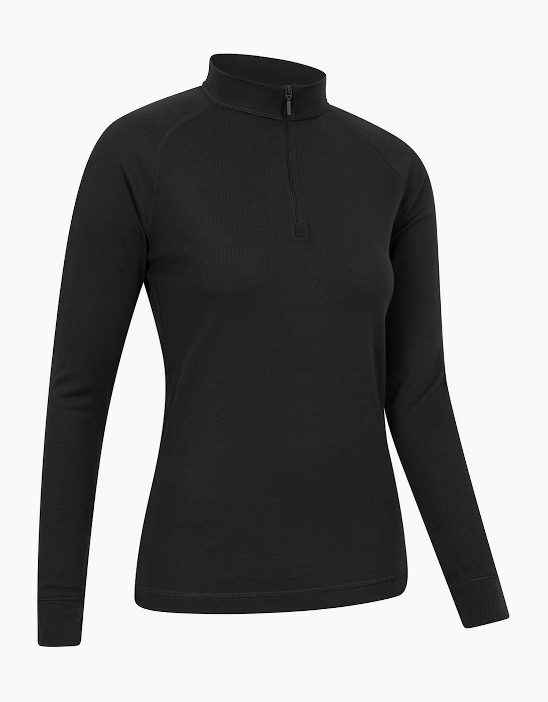 Mountain Warehouse Womens/Ladies Talus Zip Neck Long-Sleeved Thermal Top
