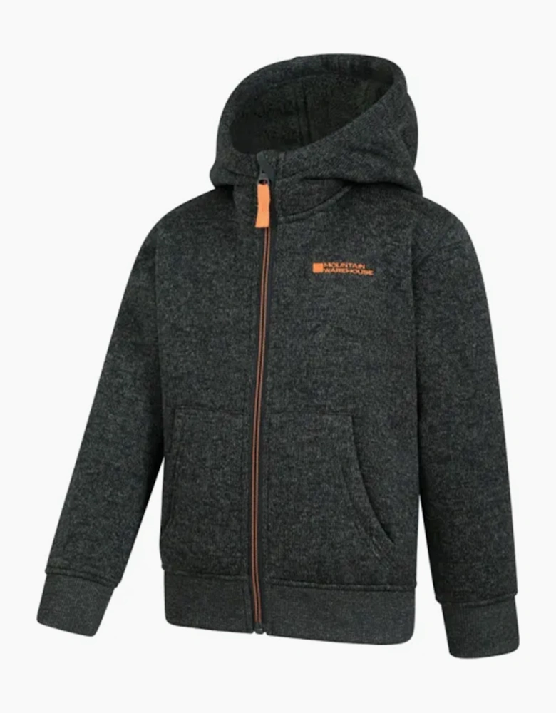Mountain Warehouse Childrens/Kids Nevis Faux Fur Lined Hoodie