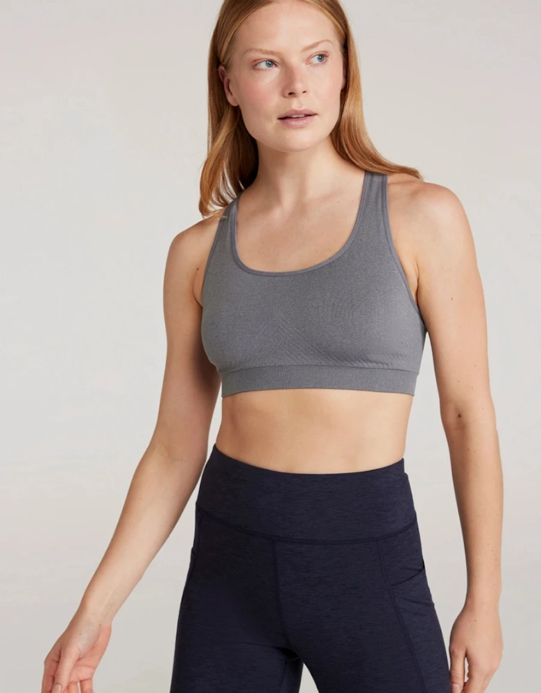 Mountain Warehouse Womens/Ladies Anti-Chafe Seamless Sports Bra