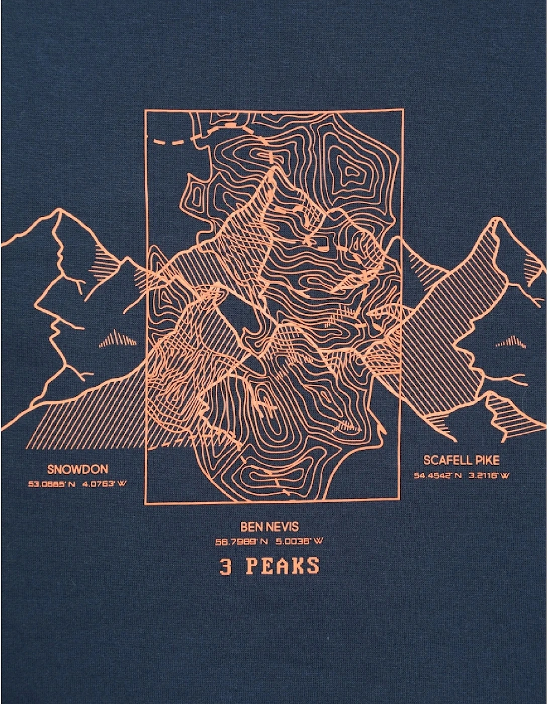 Mountain Warehouse Mens 3 Peaks Mountain Hoodie