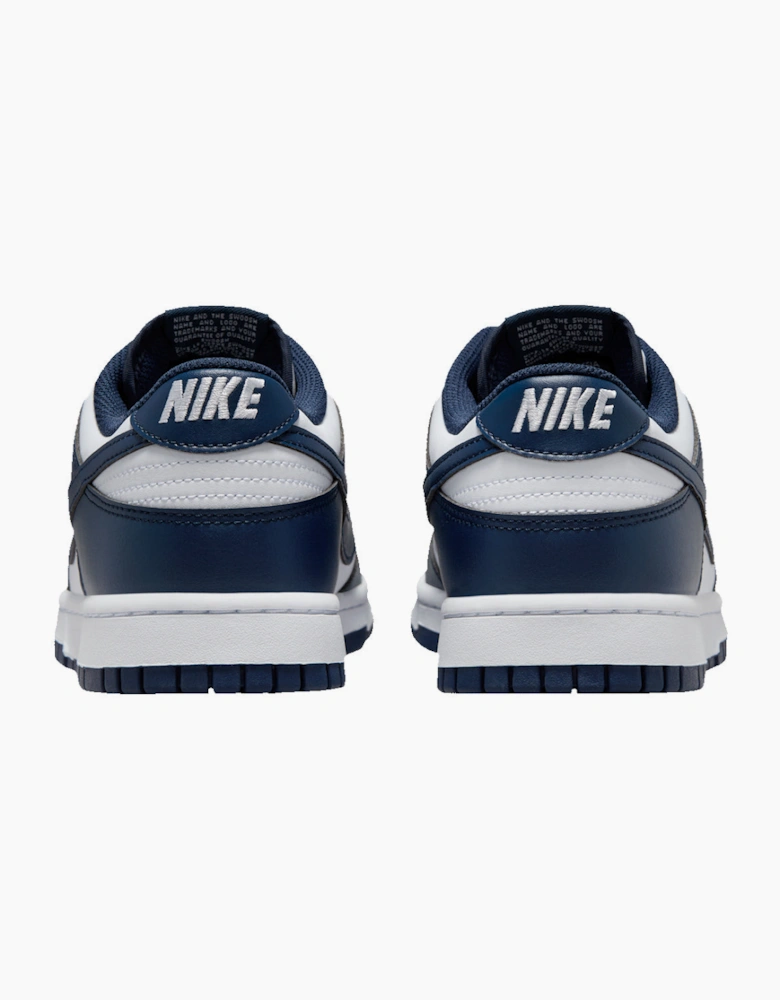 Nike Dunk Low White Midnight Navy Trainers