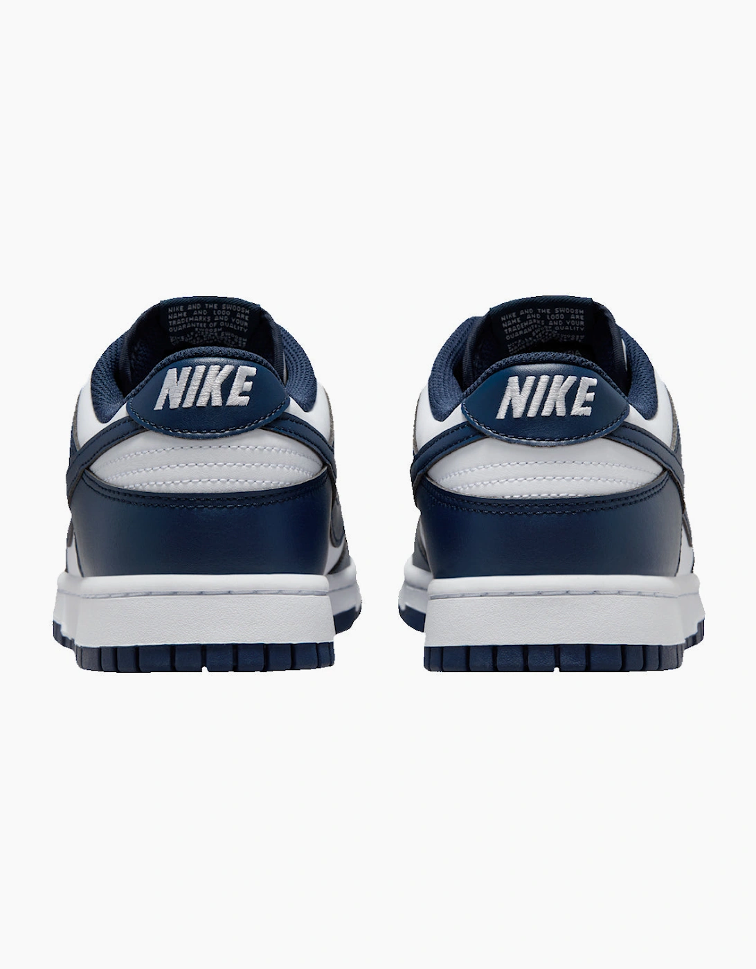 Nike Dunk Low White Midnight Navy Trainers