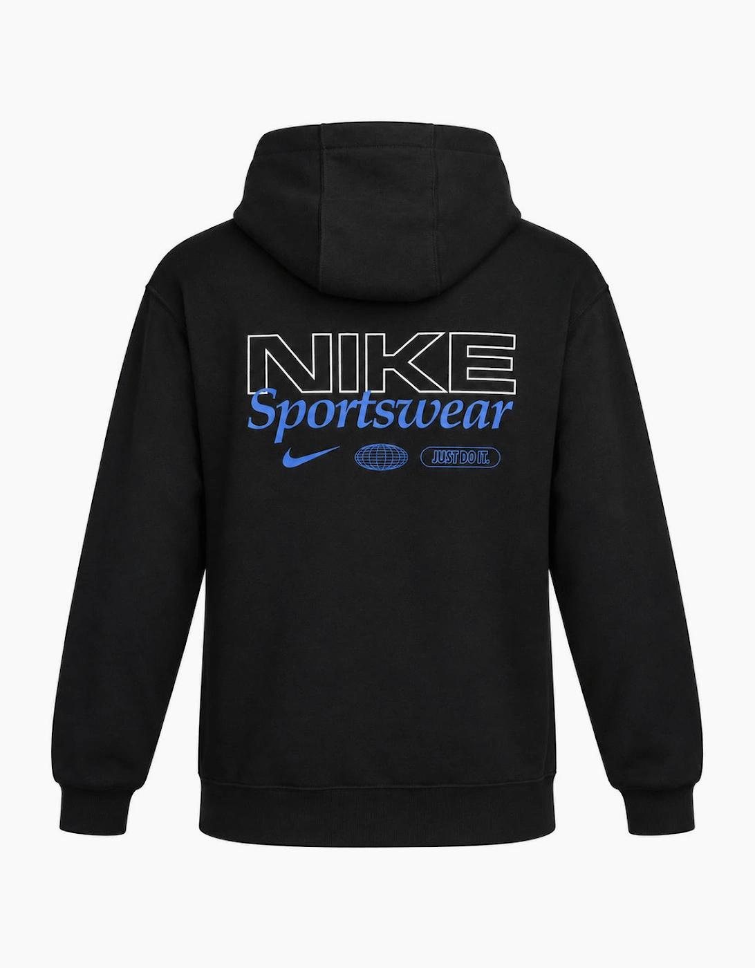 Nike Sportswear Graphic Overhead Black Hoodie