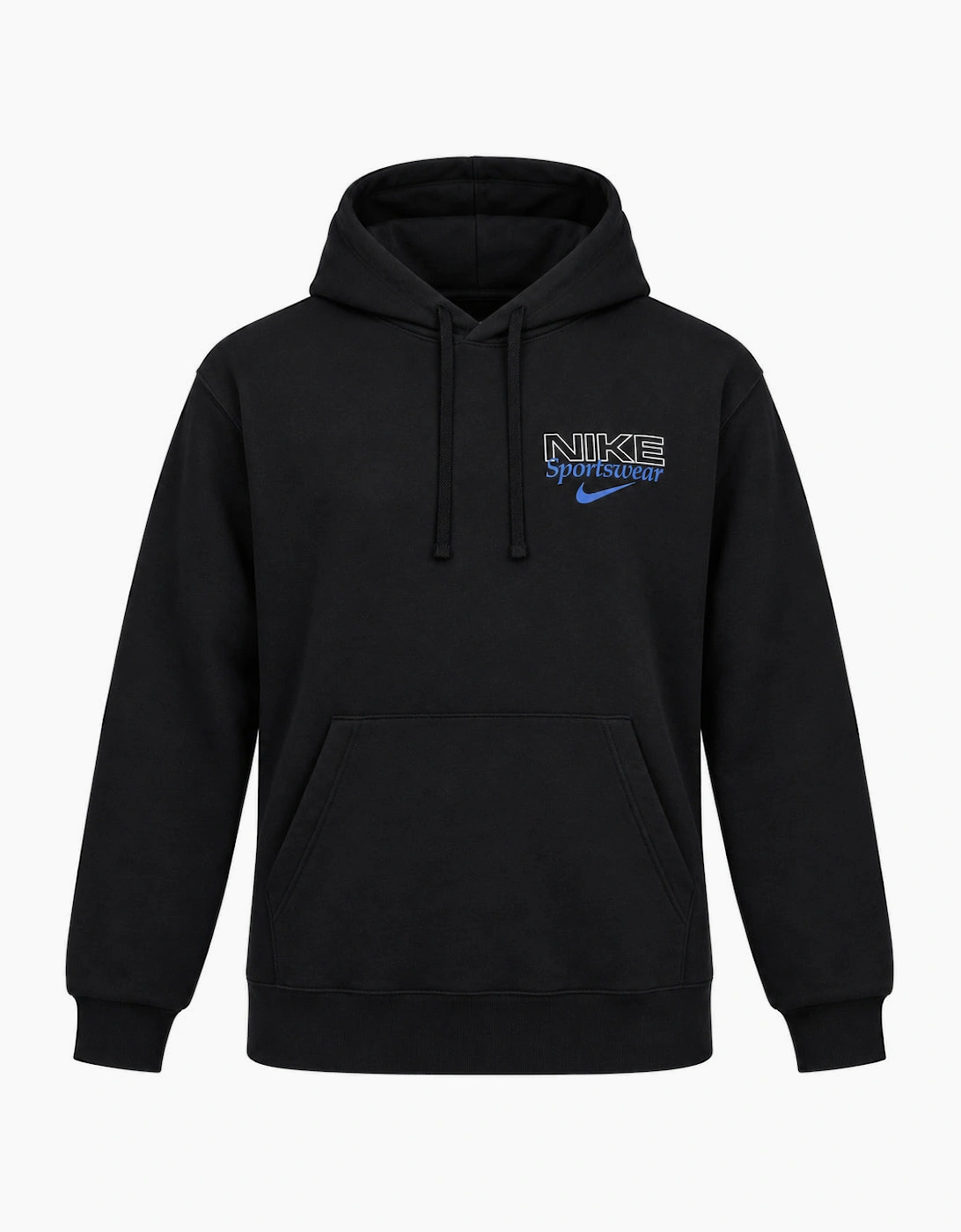 Nike Sportswear Graphic Overhead Black Hoodie