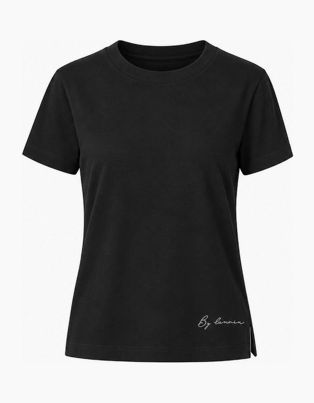 By Lanvin Small Signature Logo Black T-Shirt