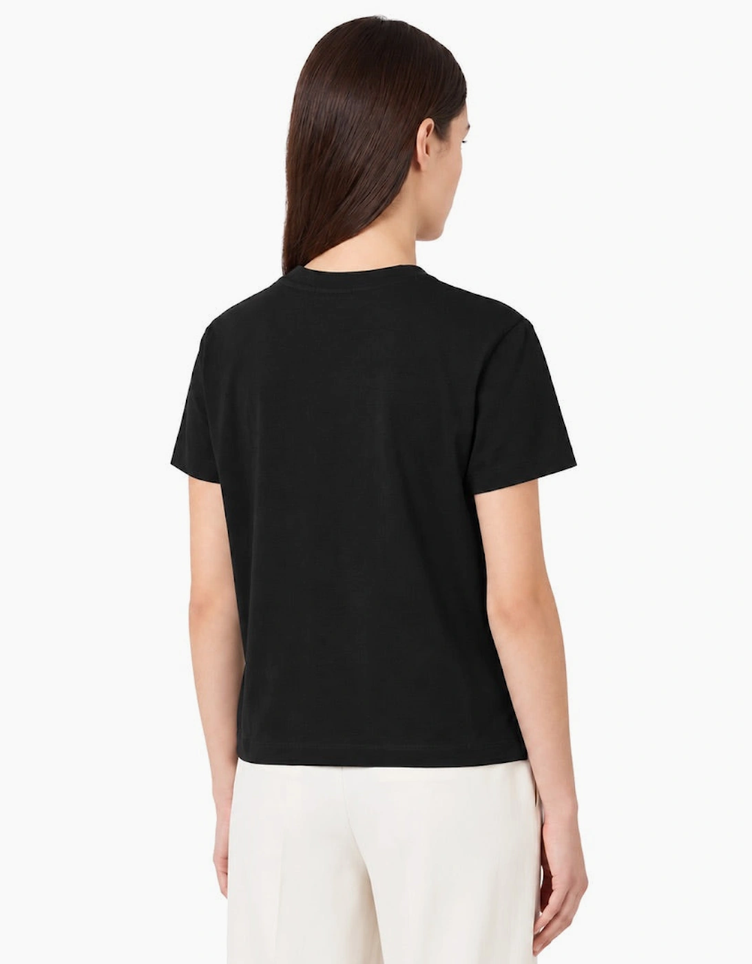By Lanvin Small Signature Logo Black T-Shirt