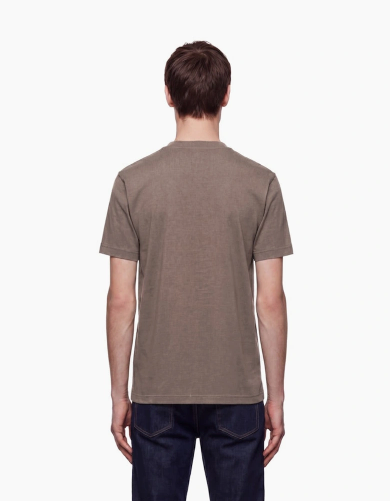 By Lanvin Script Logo Brown T-Shirt