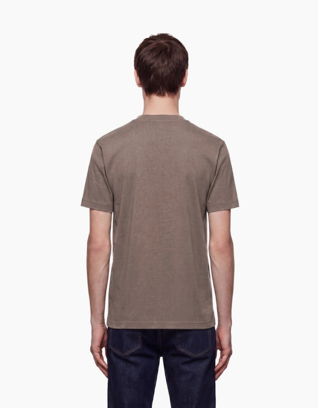 By Lanvin Script Logo Brown T-Shirt
