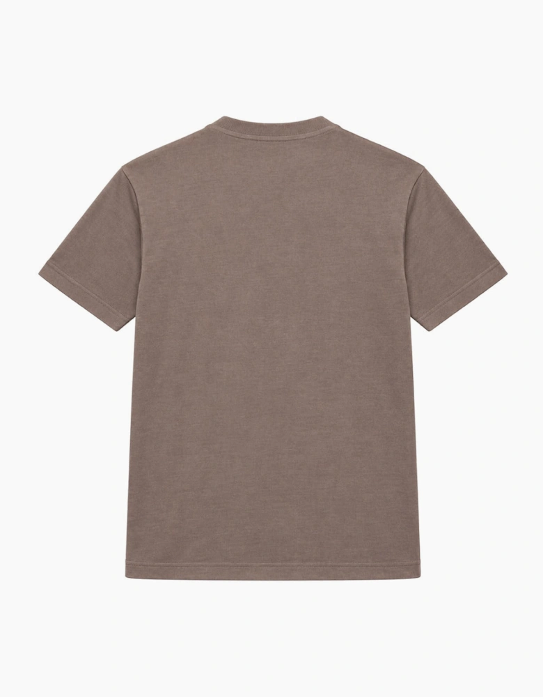 By Lanvin Script Logo Brown T-Shirt