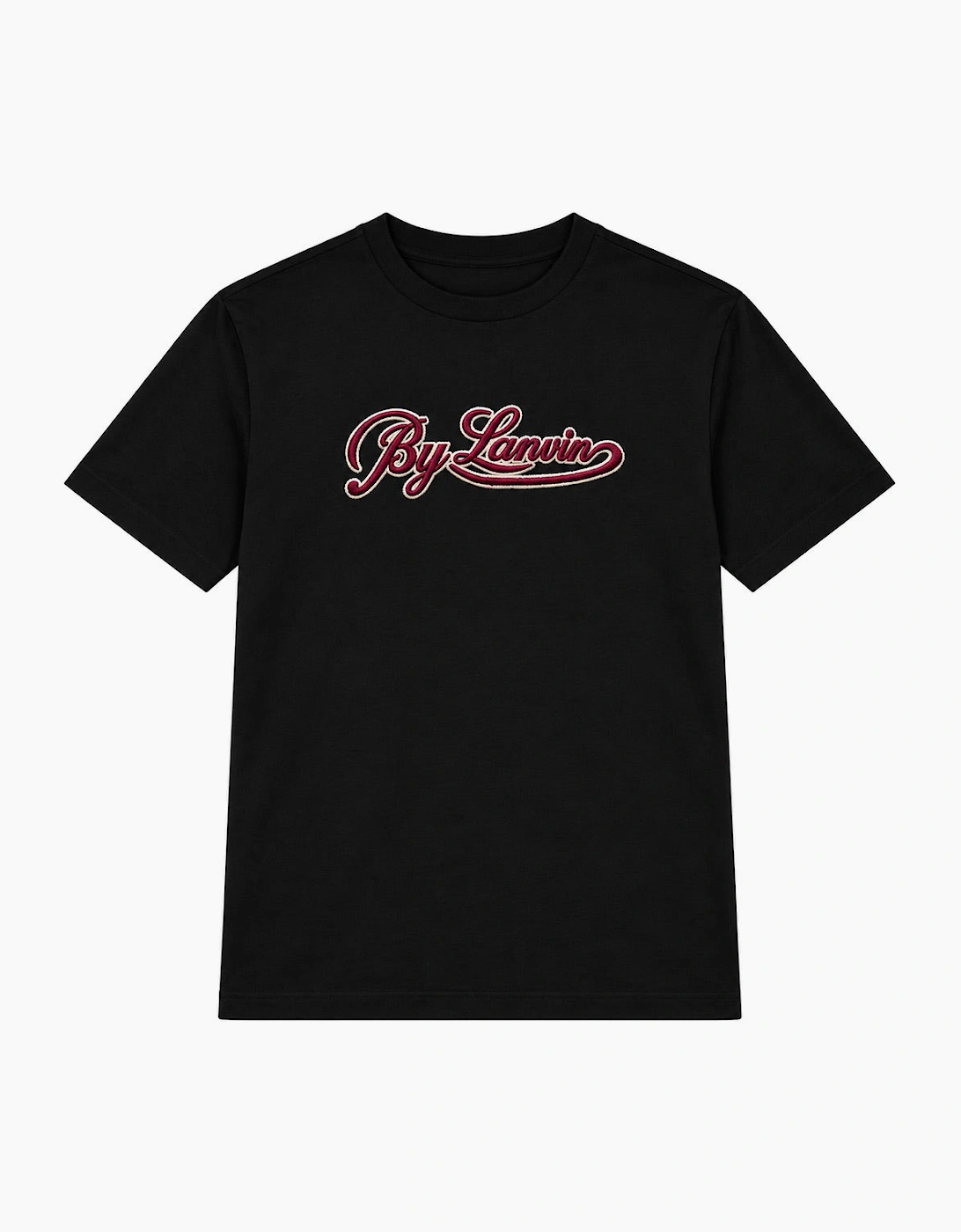 By Lanvin Script Logo Black T-Shirt
