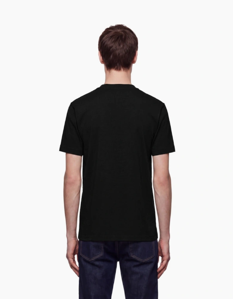 By Lanvin Script Logo Black T-Shirt